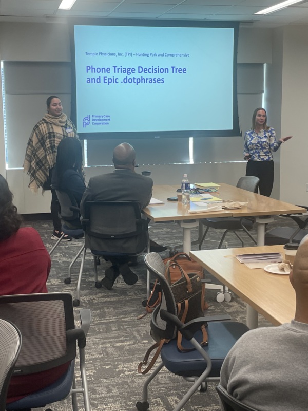 PCDC's Consulting team at training event