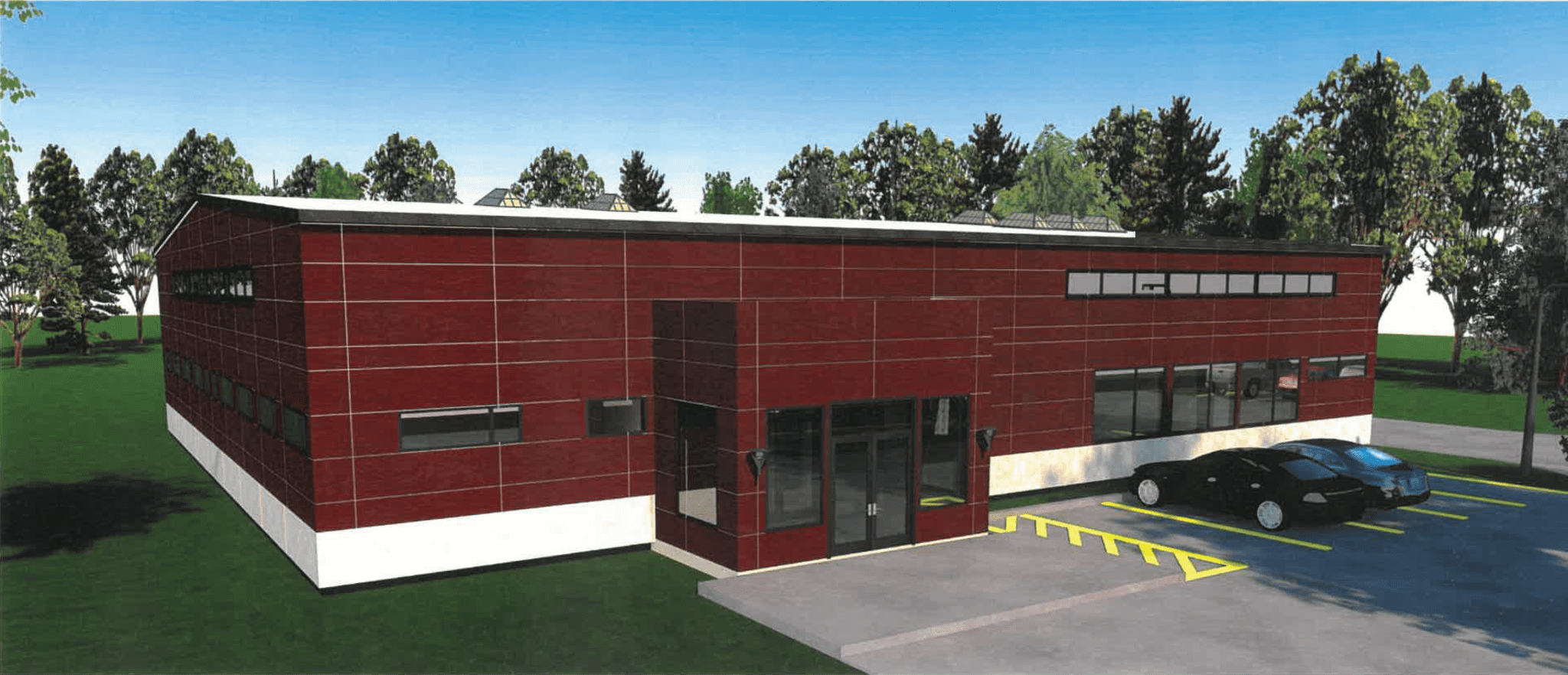Rendering of the new St. Joseph's facility in Saranac Lake, NY